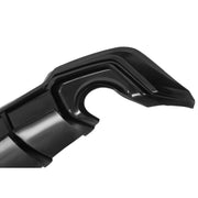 DURAFORCE Rear Bumper Diffuser Corner Spat With LED Light for Honda Civic 22-26 Black