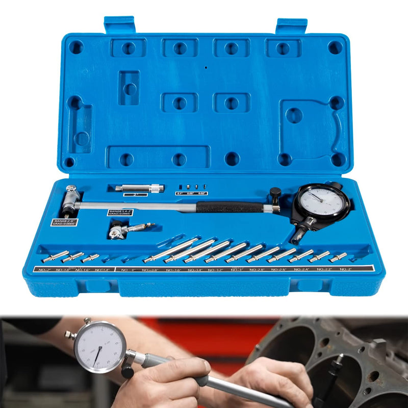 52-646-400-0 Cylinder Dial Indicator Bore Gauge 1.4" To 6" Measuring Range