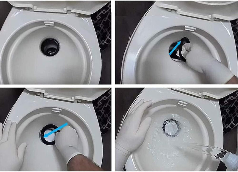 Toilet Flush Ball Seal 385311658 for Dometic 300 310 320 RV 2Pcs