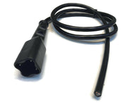 DURAFORCE 48V 3 Pin Charger Plug Connector Cord Kit for Yamaha Golf Cart 2007 and Up