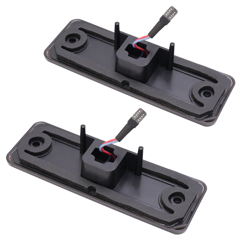 Smoke LED Front & Rear Side Marker Lights for El Camino & Caballero 1978-1987 4x
