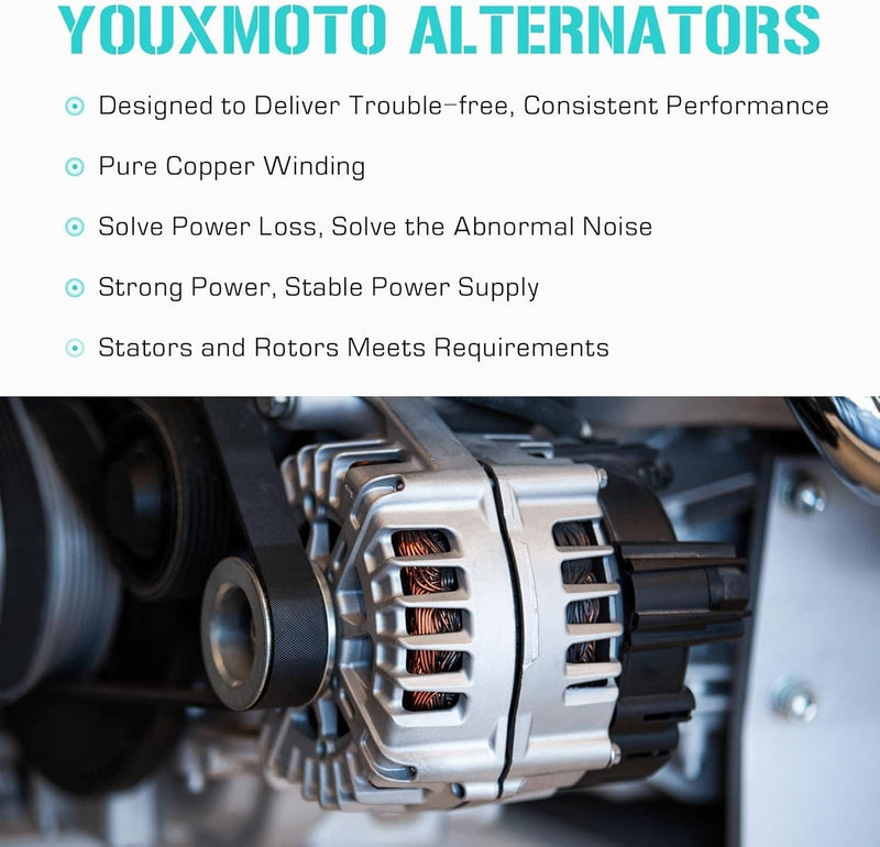 311005A2A02 Alternator for 2013-2017 Honda Accord L4 2.4L