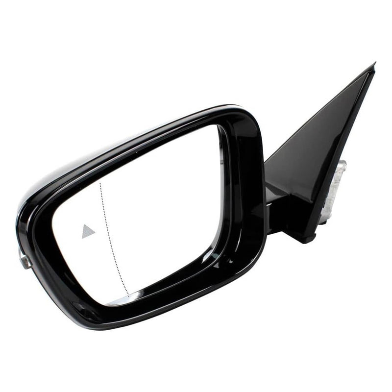 Left Driver Side Mirror w Blind Spot Black for BMW 320i 330i 330e 19-23