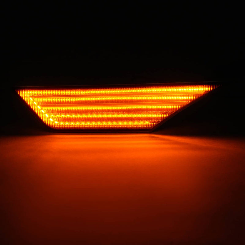 DURAFORCE Sequential Dynamic Turn Signal LED Marker Light Assembly for Honda Civic 16-21