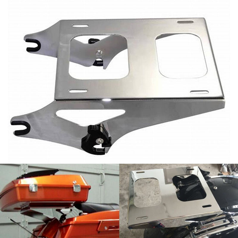 Two Up Luggage Rack Chrome for Harley Road Glide FLTR Tour Pak Pack