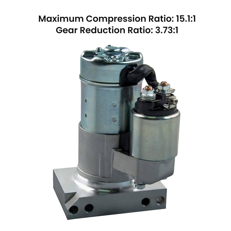 Starter Motor for Chevy SBC BBC GM Super Mini High Torque 1.4KW CW 12V 10 Teeth