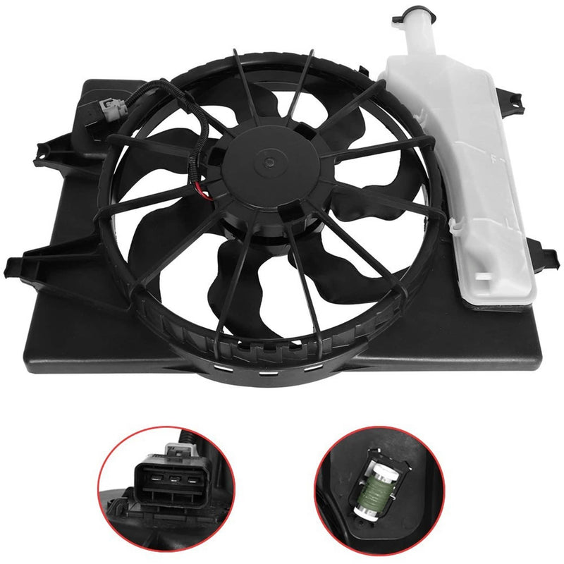 Engine Radiator Cooling Fan for Hyundai Elantra Kia Forte 2.0L 2017-2022