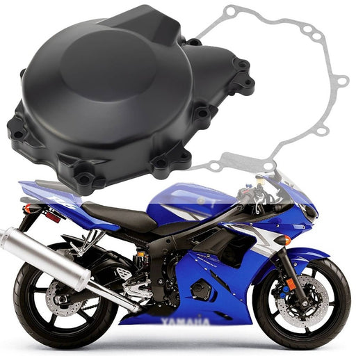 DURAFORCE Left Aluminum Engine Stator Crank Case Cover for Yamaha YZF R6 2003-2005