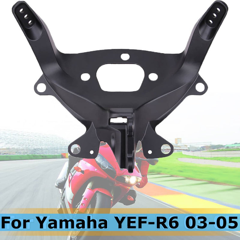Motorcycle Headlight Upper Fairing Stay Bracket for Yamaha YZF R6 2003-2005