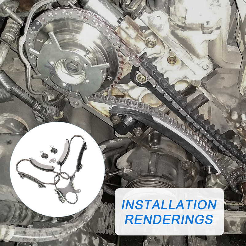 Timing Chain Kit for Jeep Liberty Dodge Ram Durango Dakota 3.7L SOHC 2002-2011