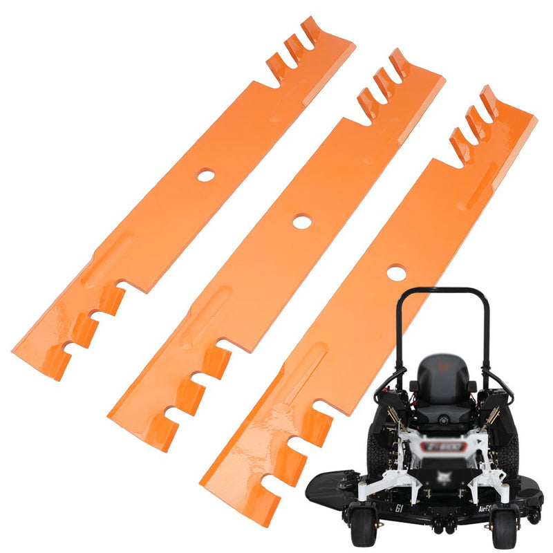 2722543-02 1521227 Deck Blade 3 Pack for Exmark Bobcat Simplicity Snapper