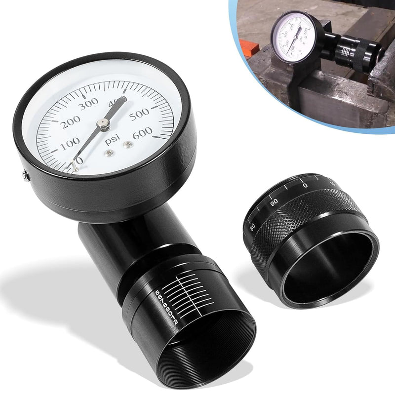 66841 Engine Mini Valve Spring Tester with Micrometer Combo Vise/Arbor Mount
