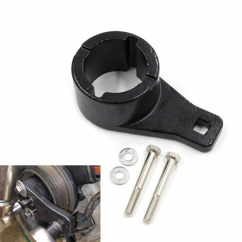 Harmonic Damper Pulley Holding Tool Kit Crankshaft Crank Holder for Toyota Lexus