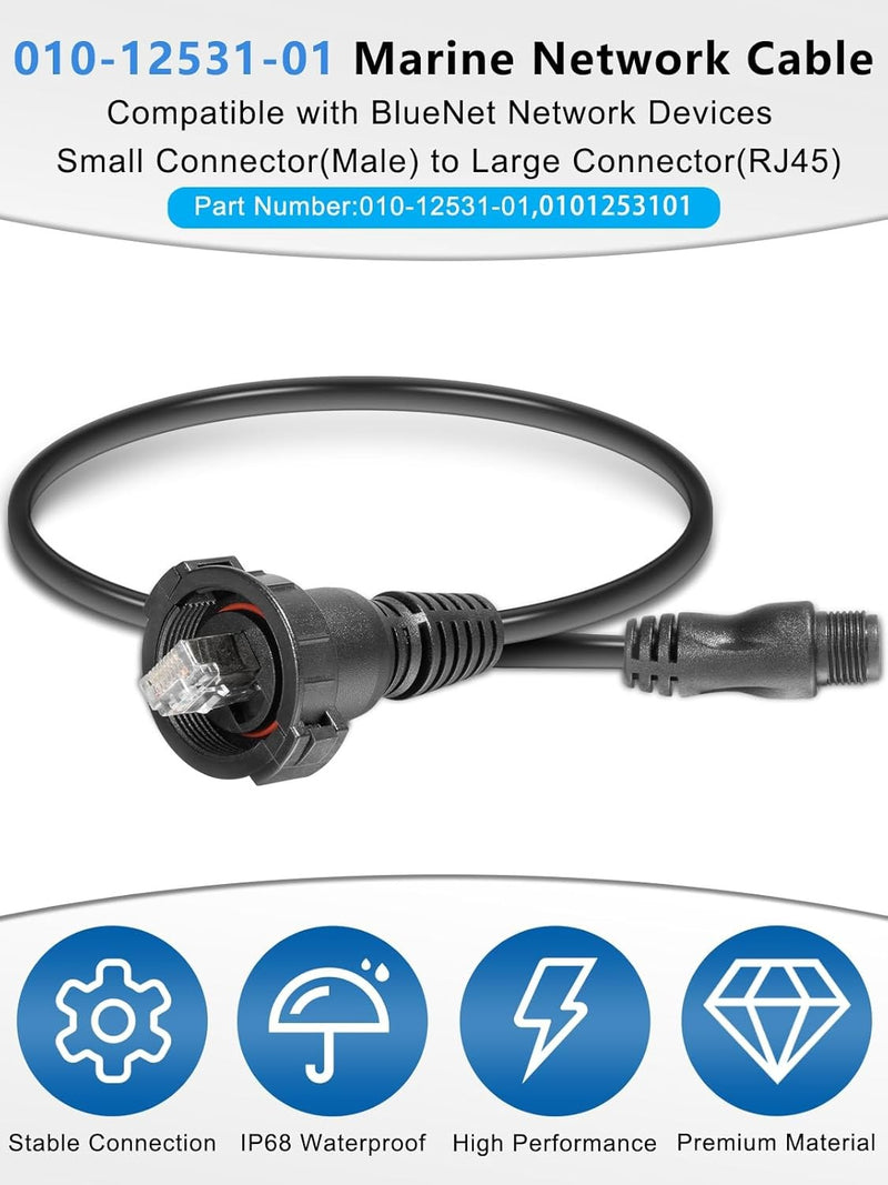 010-12531-01 Marine Network Adapter Cable for Garmin Panoptix LiveScope GC 200