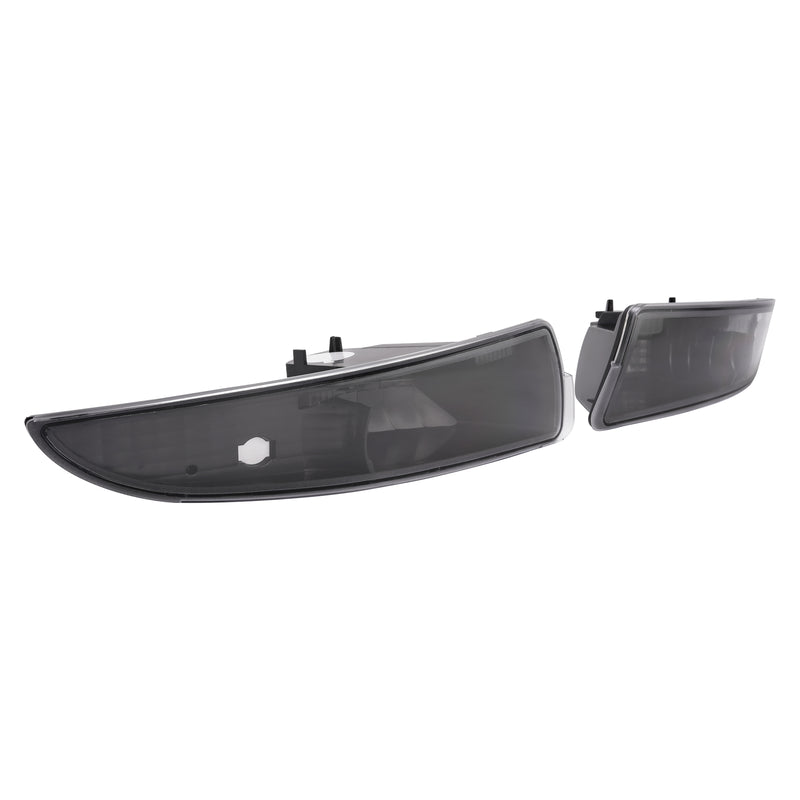 Black Turn Signal Bumper Parking Lamps for Chevy Camaro 1993-2002