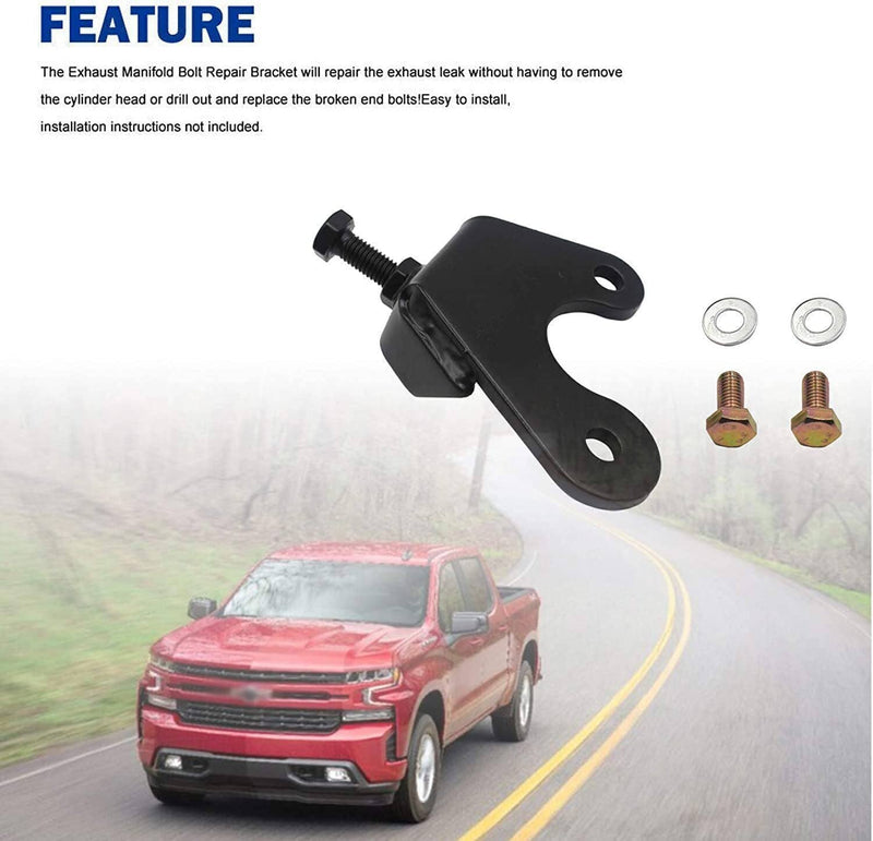 Exhaust Manifold Bolt Repair Kit for GM Trucks SUV 4.8 5.3 6.0 6.2L Newer