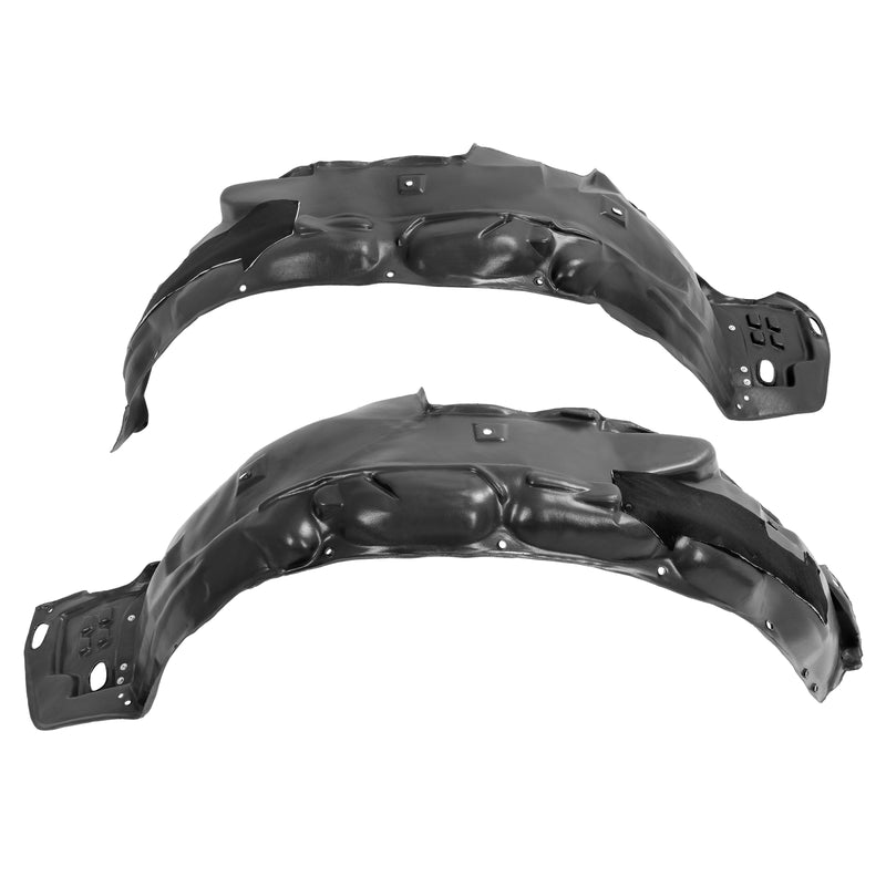 Front LH RH Inner Fender Liners With Insulation Foam for Honda Civic 2012-2015