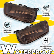 DURAFORCE Bumper Fog Light With Bulb for Ford F150 2004-2005 2006 Lincoln Mark LT LH RH