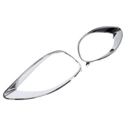 DURAFORCE Chrome Headlight Bezel Trim Left & Right for Freightliner Columbia 2001-2017