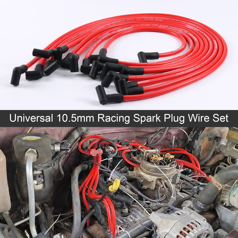 JDMSPEED High Performance Plug Wires SBC BBC HEI 2350 383 454 10.5MM