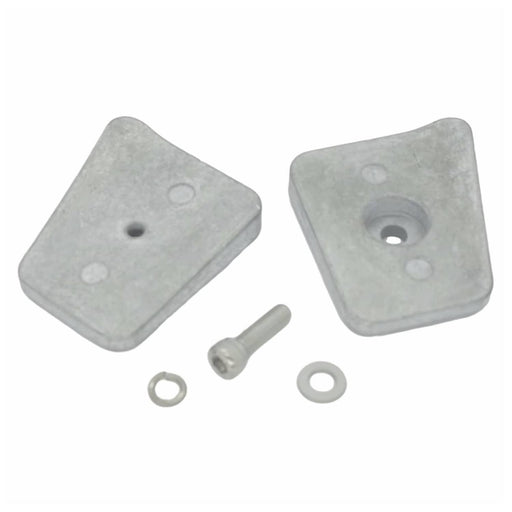 DURAFORCE 434029 Anode Zinc Double Plate for Johnson Evinrude 20HP-35HP 1991-2005