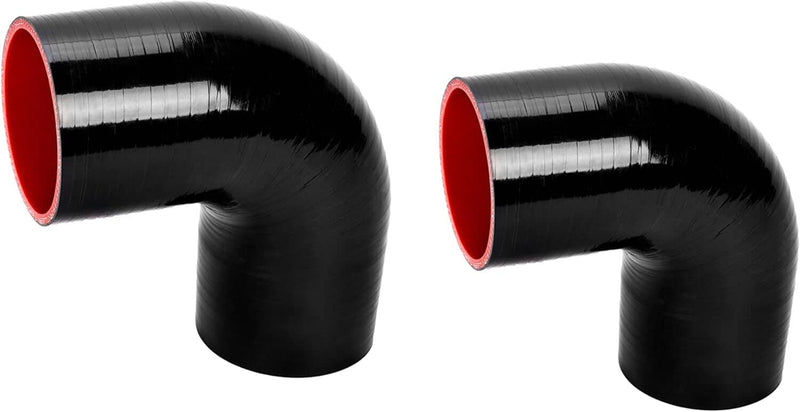 3" Polished Intercooler Piping Kit with U Pipe Black Silicone Coupler Clamp DIY