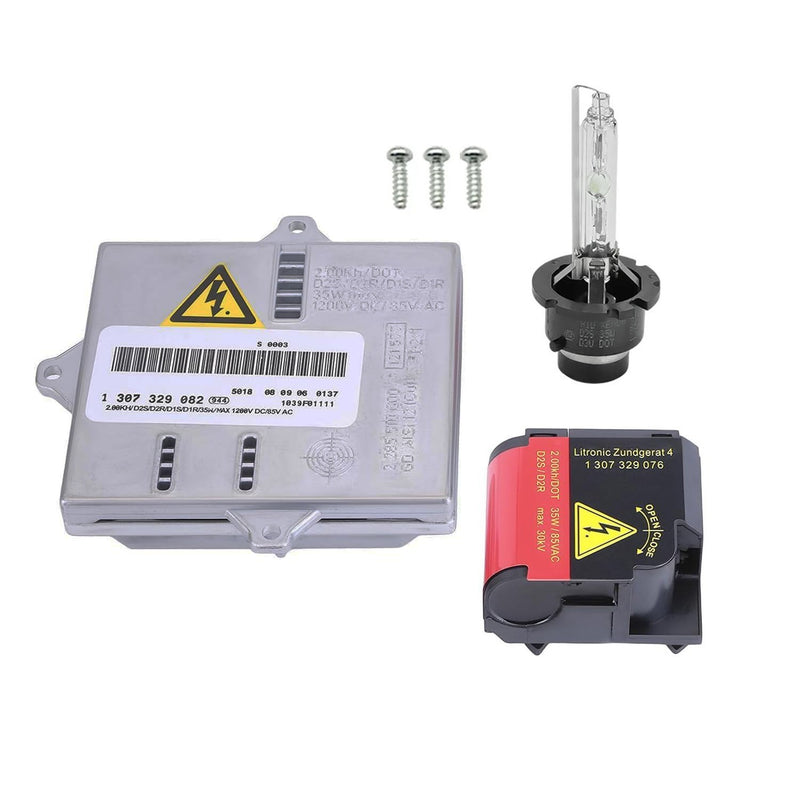 Xenon Ballast Igniter & HID D2S Bulb Kit for BMW X3 M6 650i 645Ci 330Ci 325Ci