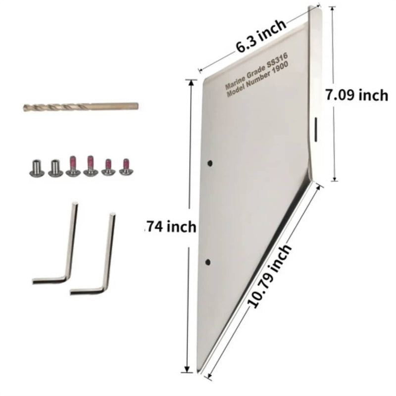 DURAFORCE 27051 Skeg Guard Protector for Mercury Mercruiser Bravo 1 & 3 1990-Up