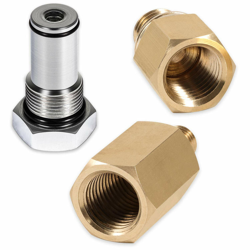 Air Test Fitting Tool & Oil Rail Adapter Leak Test Kit for Ford 6.0L Powerstroke