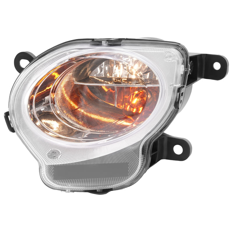 Turn Signal Light Left With Bulb Chrome Trim Parking Lamp for Fiat 500 2012-2017
