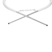 DURAFORCE Heavy Duty Auto Body Painting Adjustable Work Stand For Bumpers 500 LBS Silvery