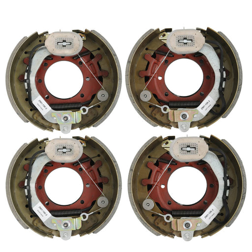 DURAFORCE 12-1/4x5 12K 15K Electric Backing Plate Trailer Brake 4pcs for Dexter 5