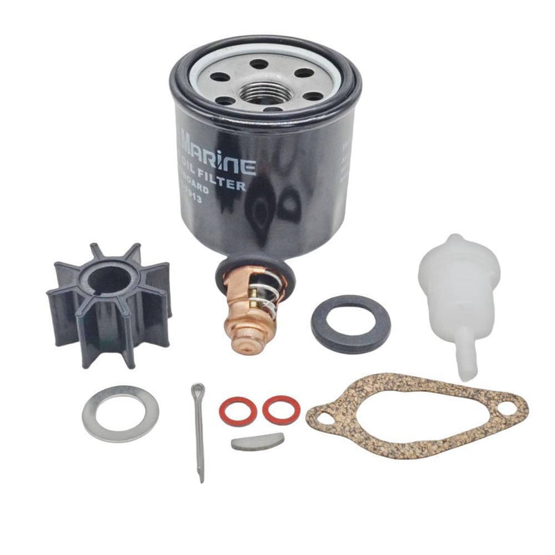 DURAFORCE 8M0120838 Carb Maintenance Kit for Mercury Mariner 10HP 15HP 20HP Outboard