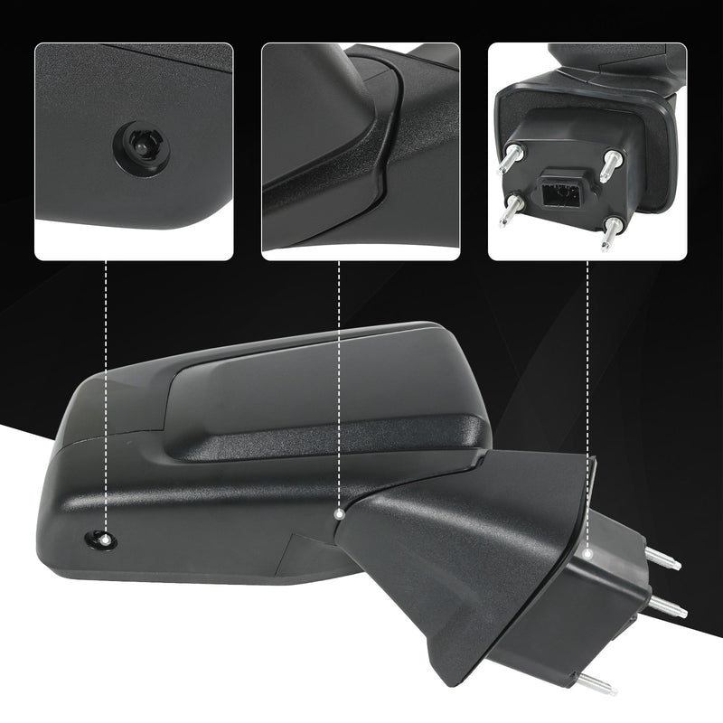 Passenger Right Side Power Heated Mirror for Chevrolet Silverado 1500 2019-2023