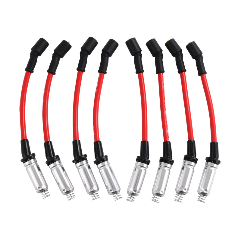 41-110 Iridium Spark Plugs & 48322 Spark Plug Wires for Chevy 5.3 6.0 6.2L