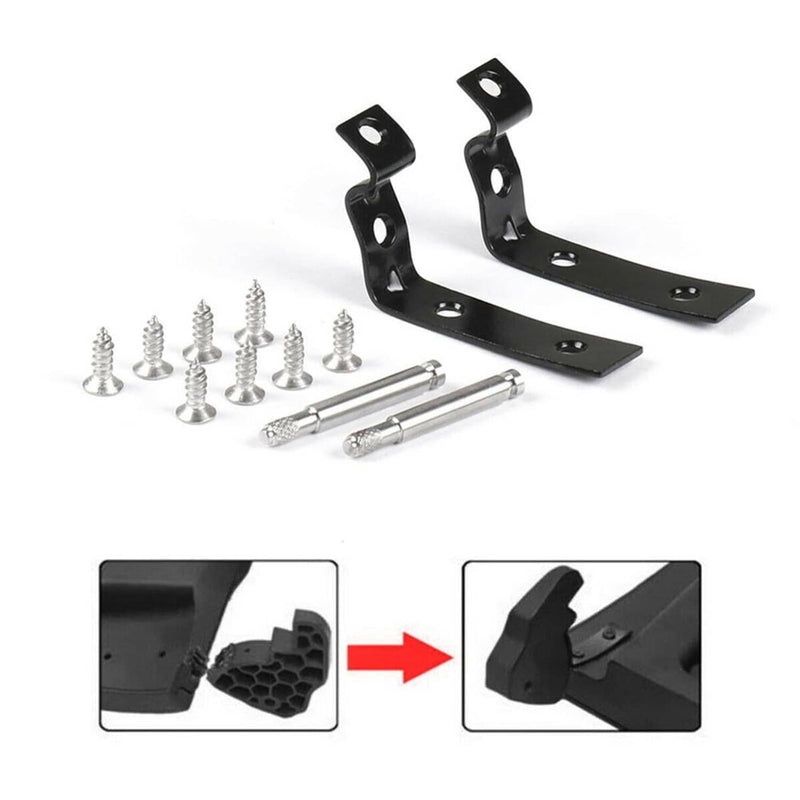 Glove Box Lid Hinge Repair Brackets Kit for Audi SEAT 2002-2014