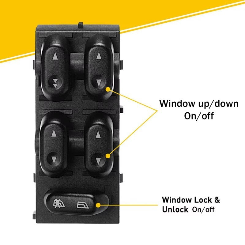 5L1Z14529AA Master Window Control Switch for Ford F-150 Expedition Lincoln 03-08