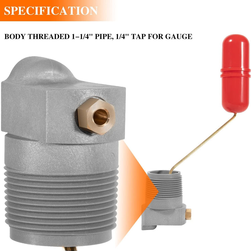 Air Volume Controls for Deep Wells Water Tank System 1-1/4 in MNPT F93B-1C