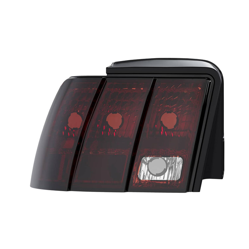 DURAFORCE Tail Lights Rear Brake Lamps for Ford Mustang 1999-2004 Red Smoked Left Right