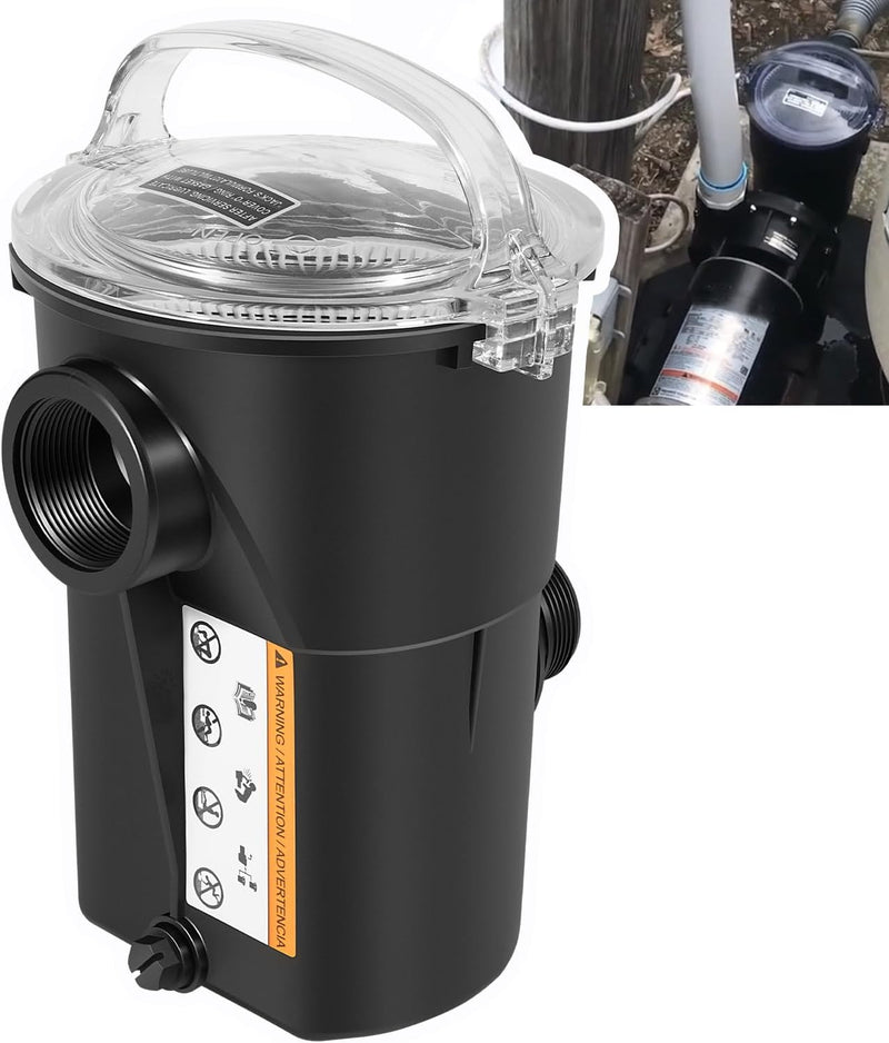 PowerFlo LX Pump Strainer Housing With Lip Basket O-Ring for Hayward