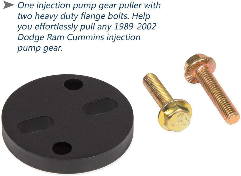 Injection Pump Gear Puller Engine Barring Tool Lock Nut Wrench for Dodge Ram