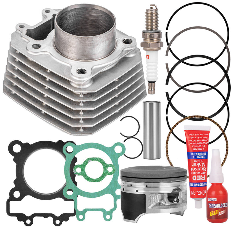 11005-1965 228cc Cylinder Piston Top End Kit for Kawasaki Bayou 250 2003-2011