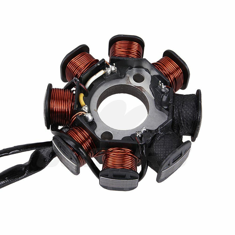 Magneto Stator 8 Pole Coil for GY6 50cc 110cc 125cc 150cc Moped Scooter ATV