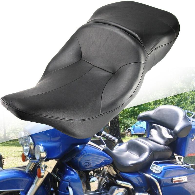 Driver Passenger Seat for Harley Electra Glide Ultra Classic FLHT 97-07