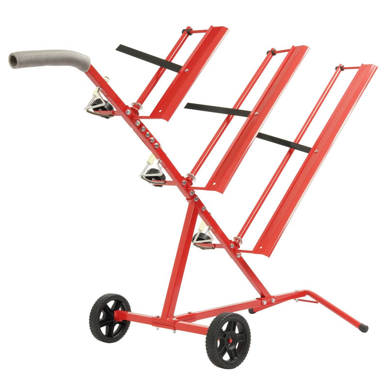 DURAFORCE Mobile Multi-Roll Masking Paper Machine Dispenser Holds 3 Rolls
