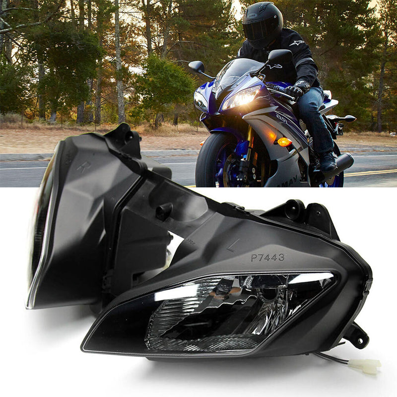 Front Headlight Headlamp Assembly for Yamaha YZF R6 YZF-R6 YZFR6 2006-2007