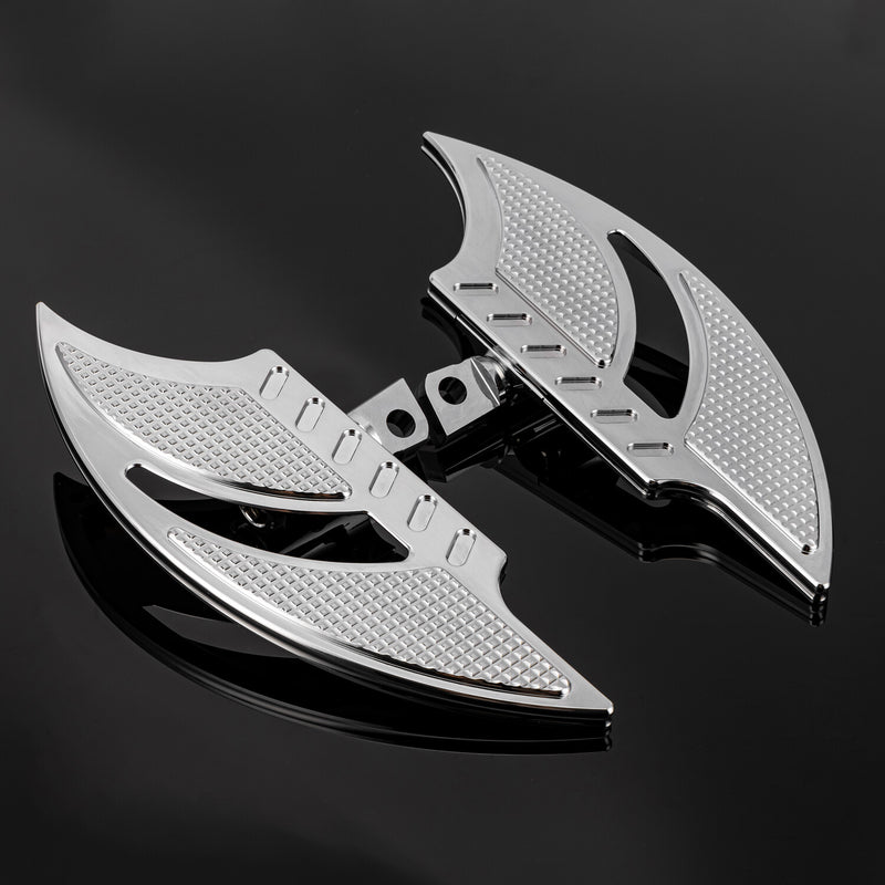 Driver Passenger Floorboards CNC Foot Pegs for Harley Electra Glide