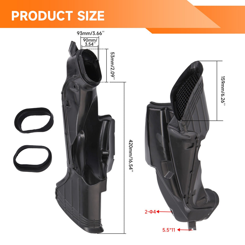 Ram Air Intake Tube Duct Cover Fairing for Suzuki GSXR600 GSXR750 2006-2007