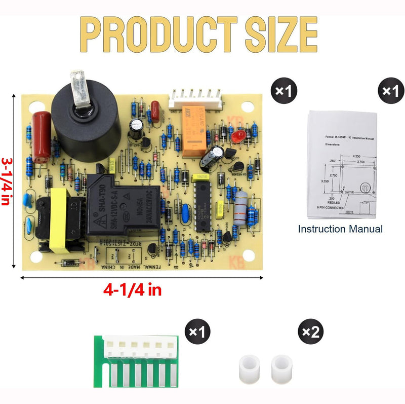 31501 RV Furnace Ignition Control Circuit Board for Atwood Dometic 33488