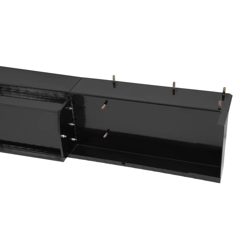 DURAFORCE Rear Step Bumper 83" Black Universal Screw-On for Enclosed Utility Body